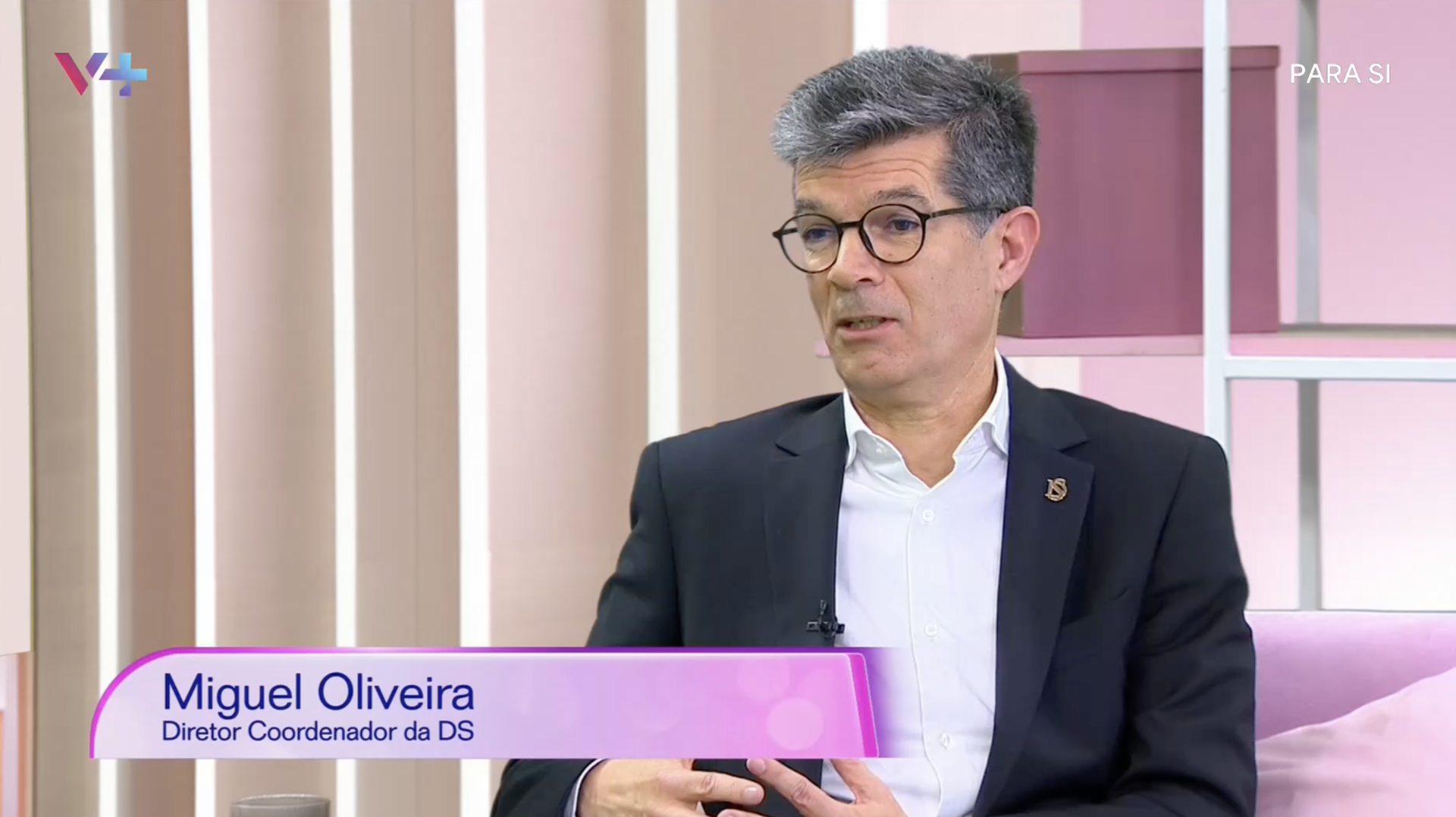 Miguel Oliveira no programa Para Si, do canal @vmaisoficial